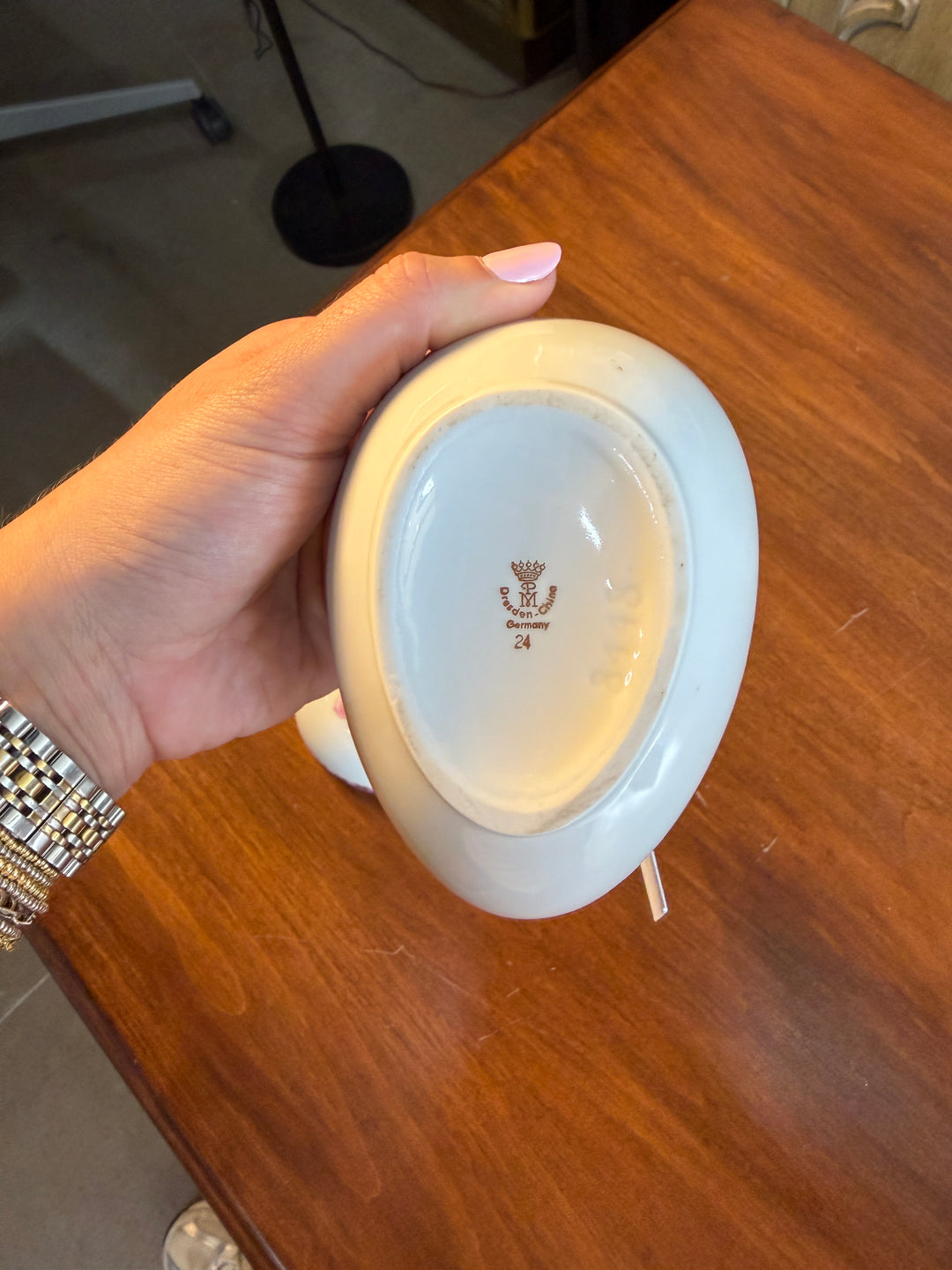 Dresden Porcelain Egg