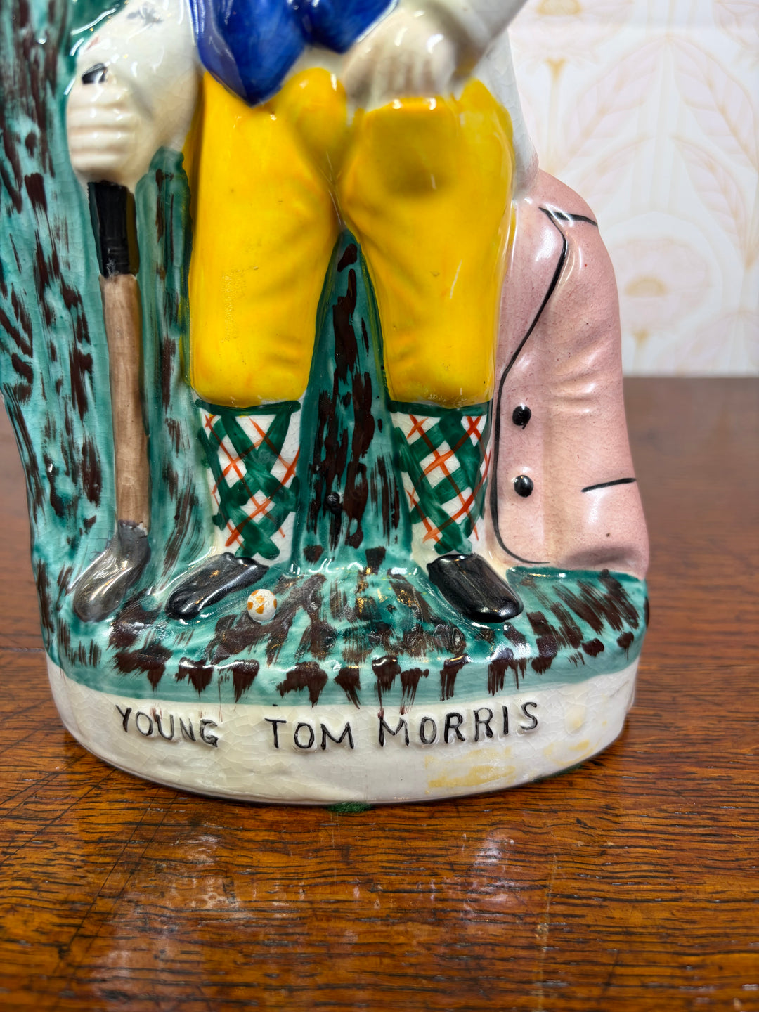 Old and Young Tom Morris Figurines