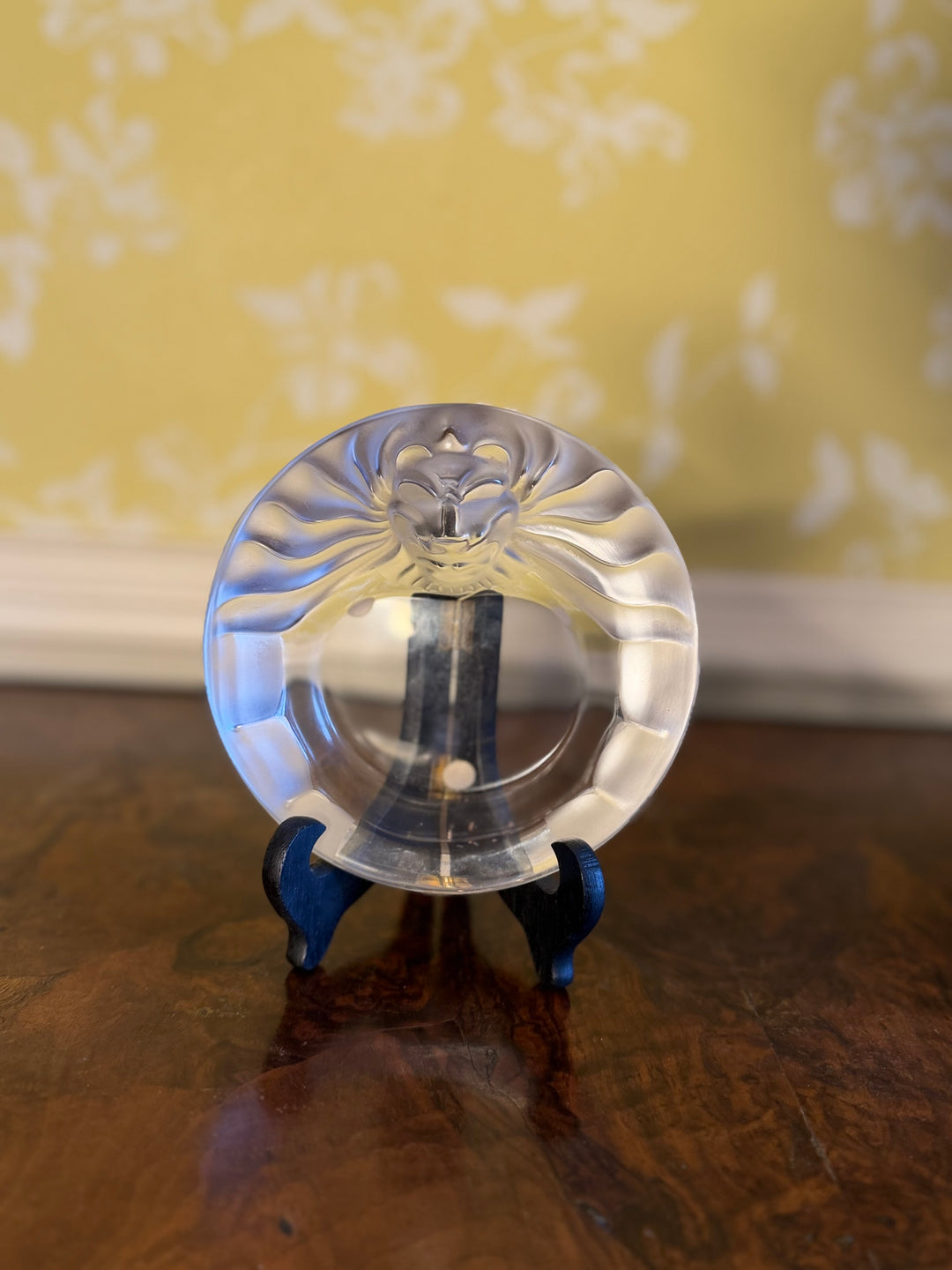 Lalique Lion Trinket Dish