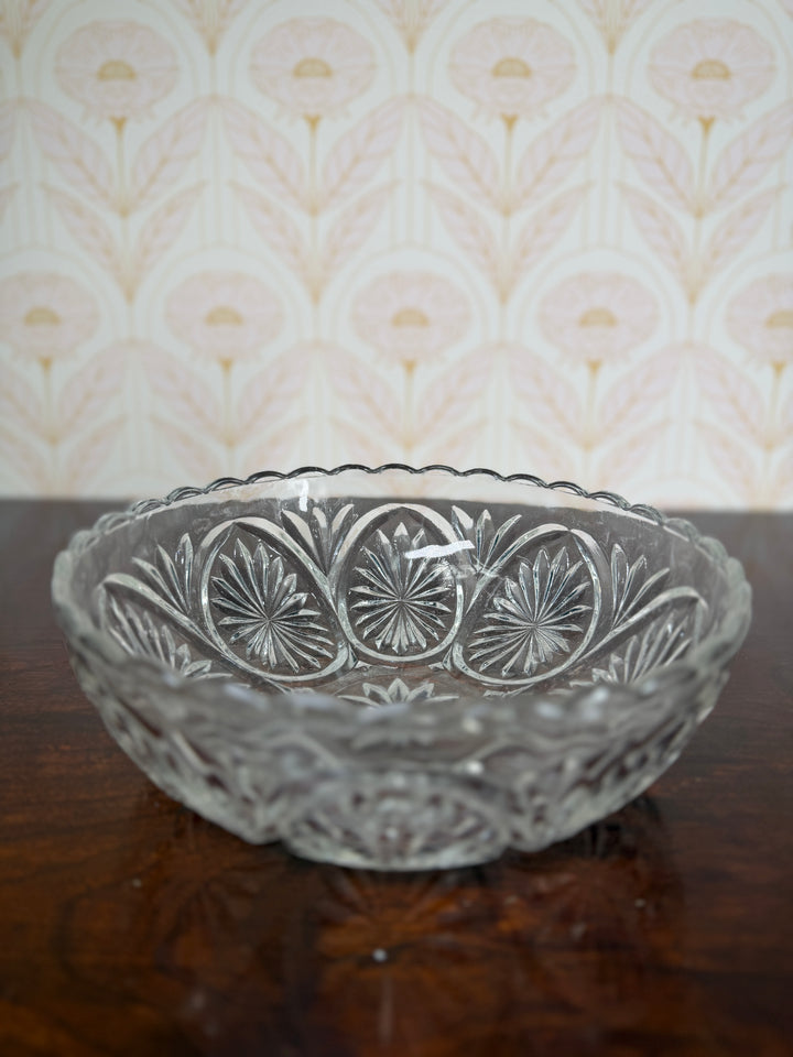 Crystal Shallow Bowl