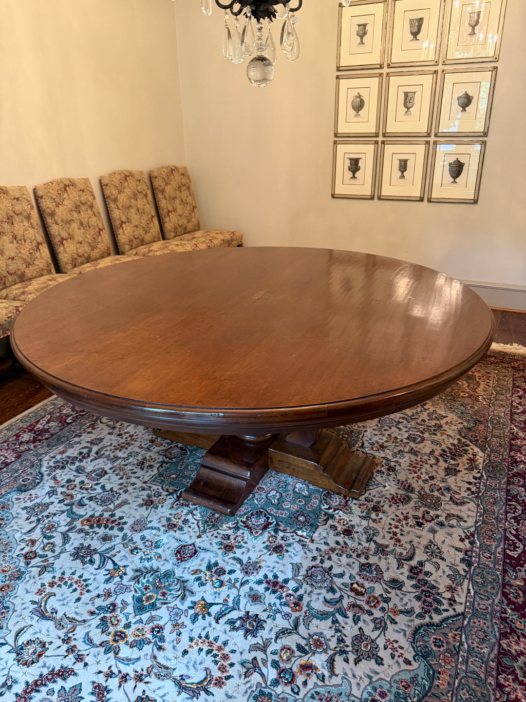 Italian Made Table and 8 Chairs (Online Only Item)