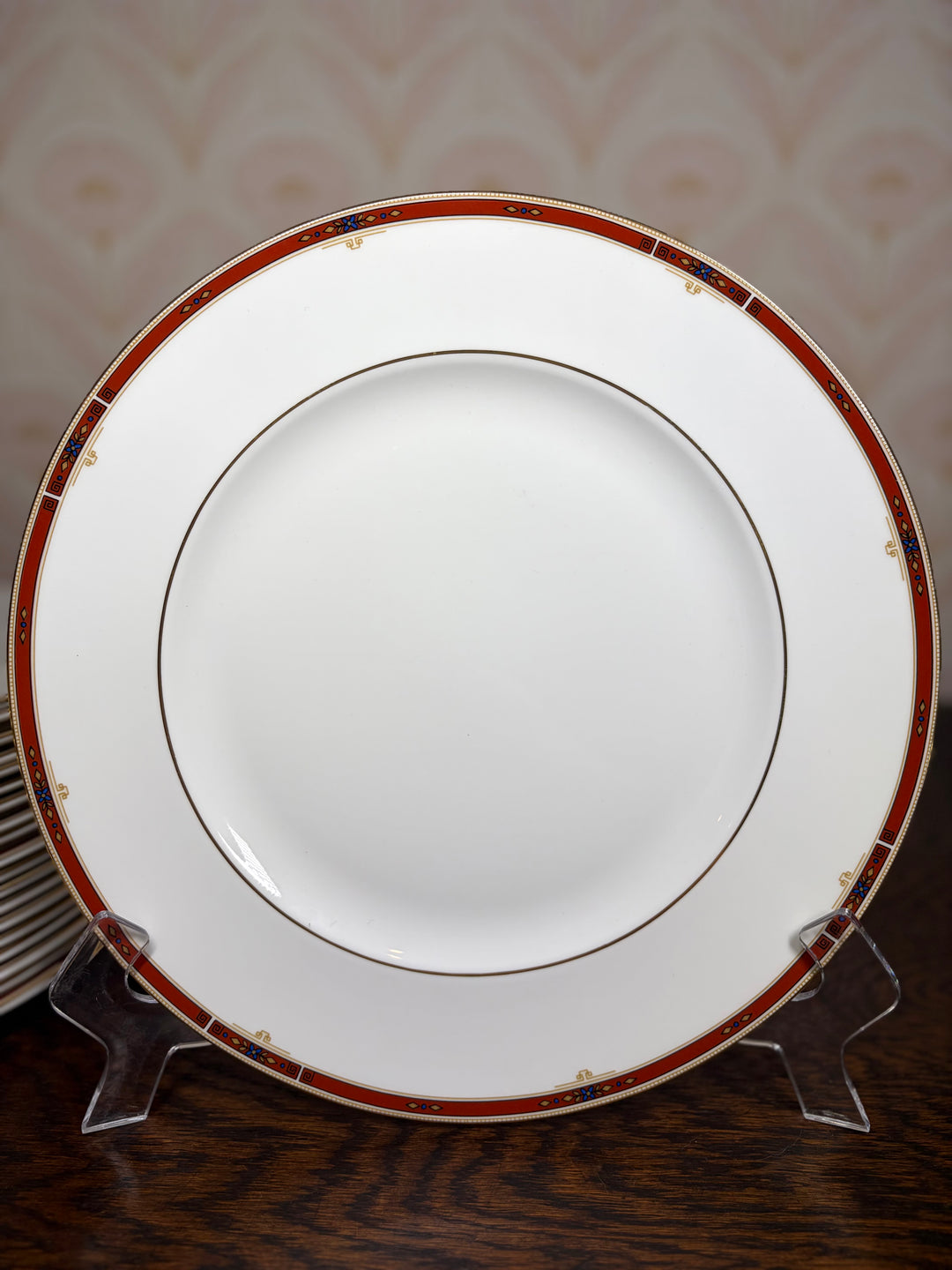 Set of 19 Wedgwood Colorado Dinner Plates