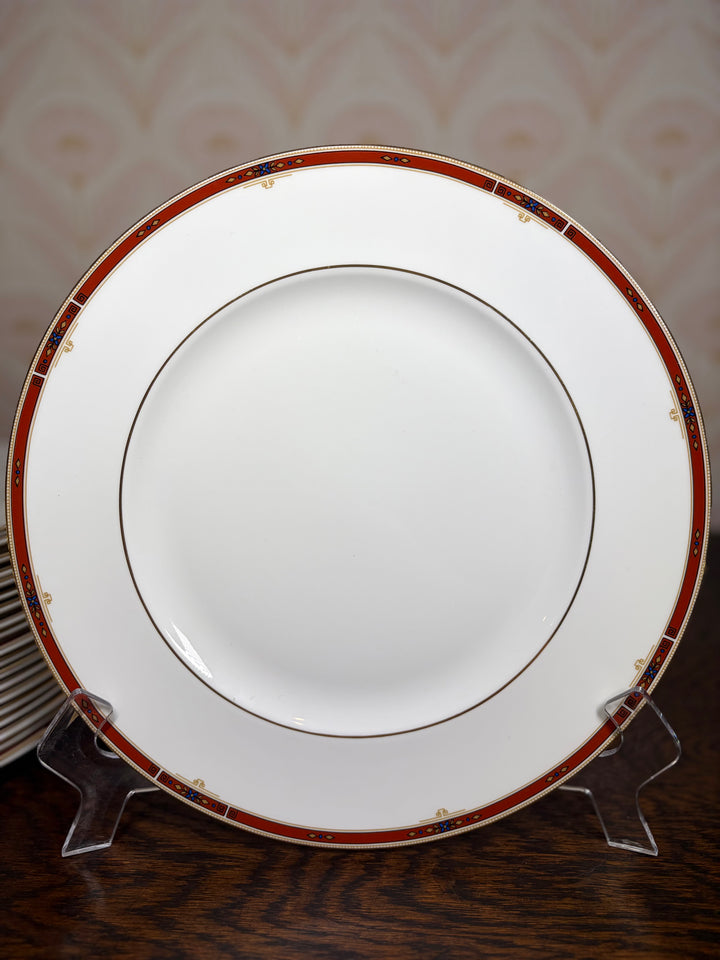 Set of 19 Wedgwood Colorado Dinner Plates