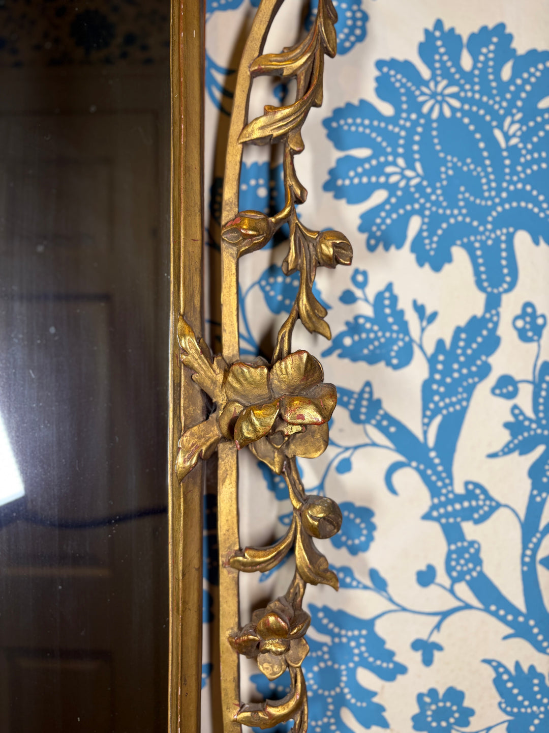 Antique Gilt Wood Mirror