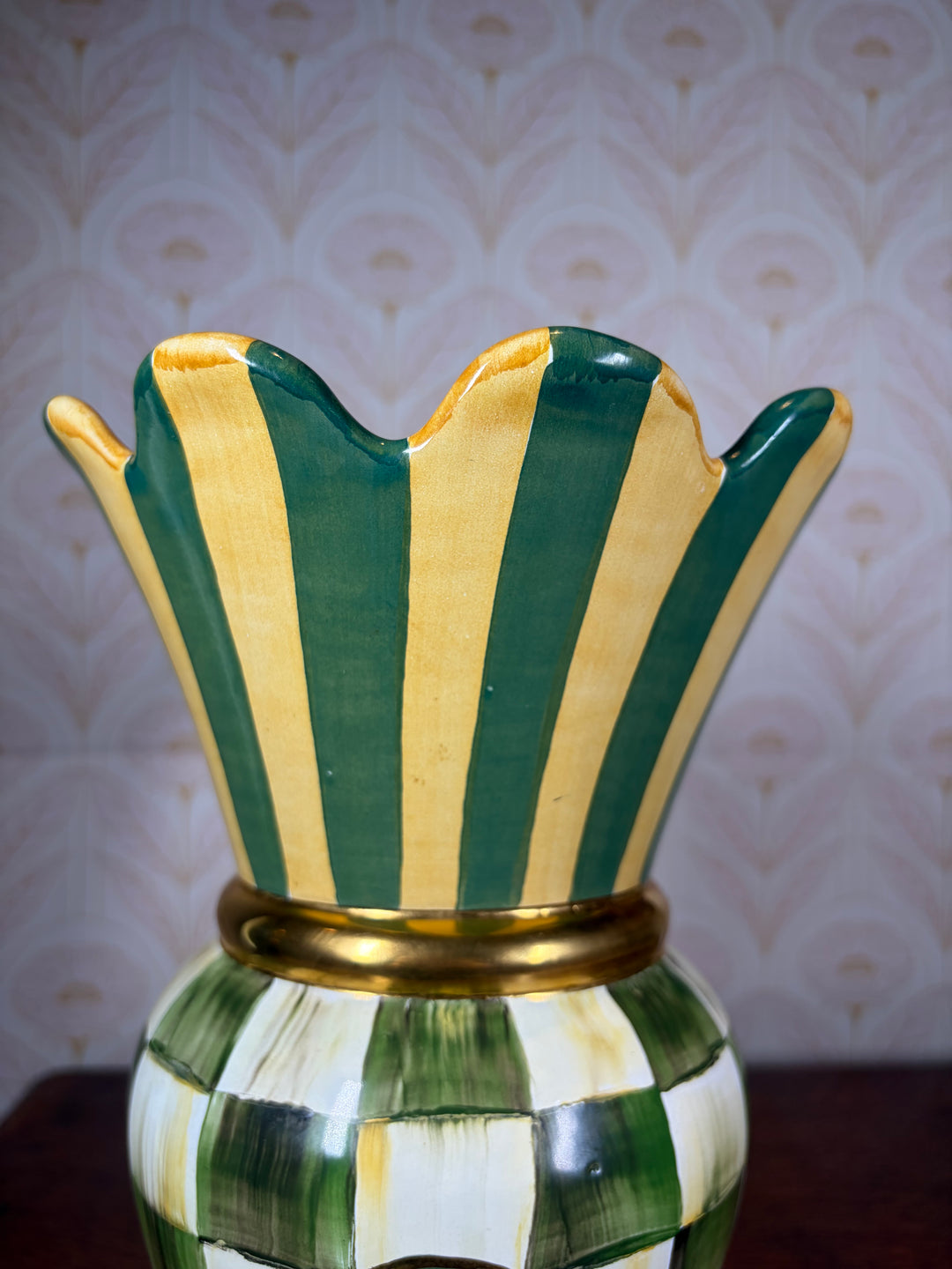 Vintage McKenzie Childs Master's Vase