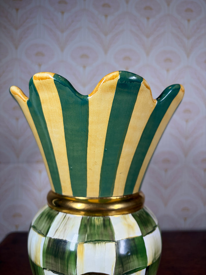 Vintage McKenzie Childs Master's Vase