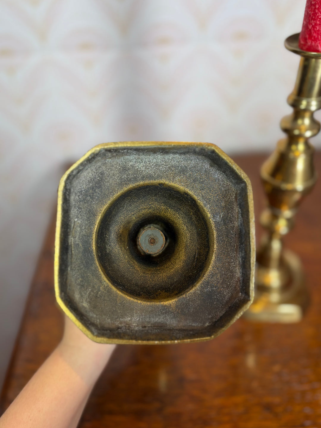 Pair of Brass Candlesticks
