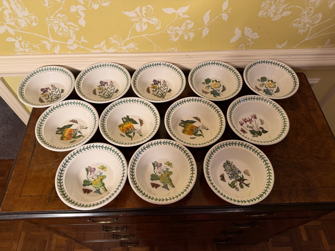 12 Portmeirion Botanic Garden Soup Bowls