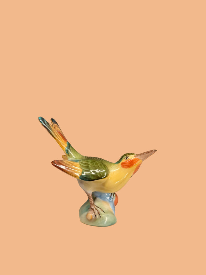 Herend Porcelain Bird Figurine
