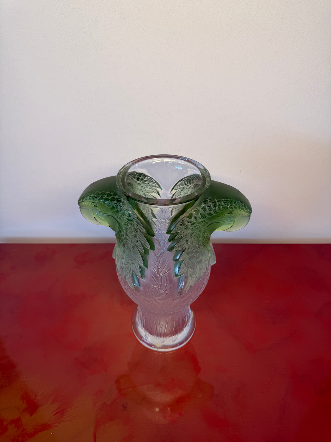 Lalique Macao Vase
