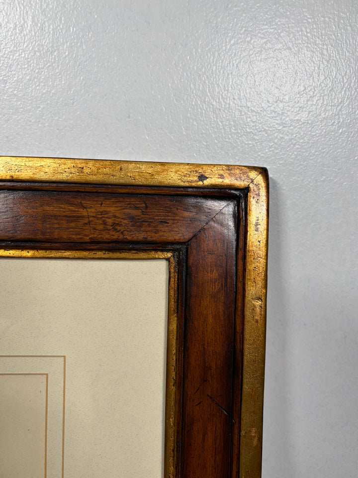 Framed Heraldic Coat of Arms Print – Touchet, Lord Audley