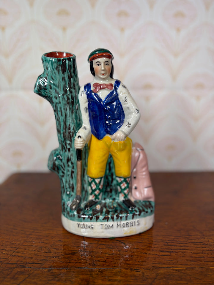 Old and Young Tom Morris Figurines