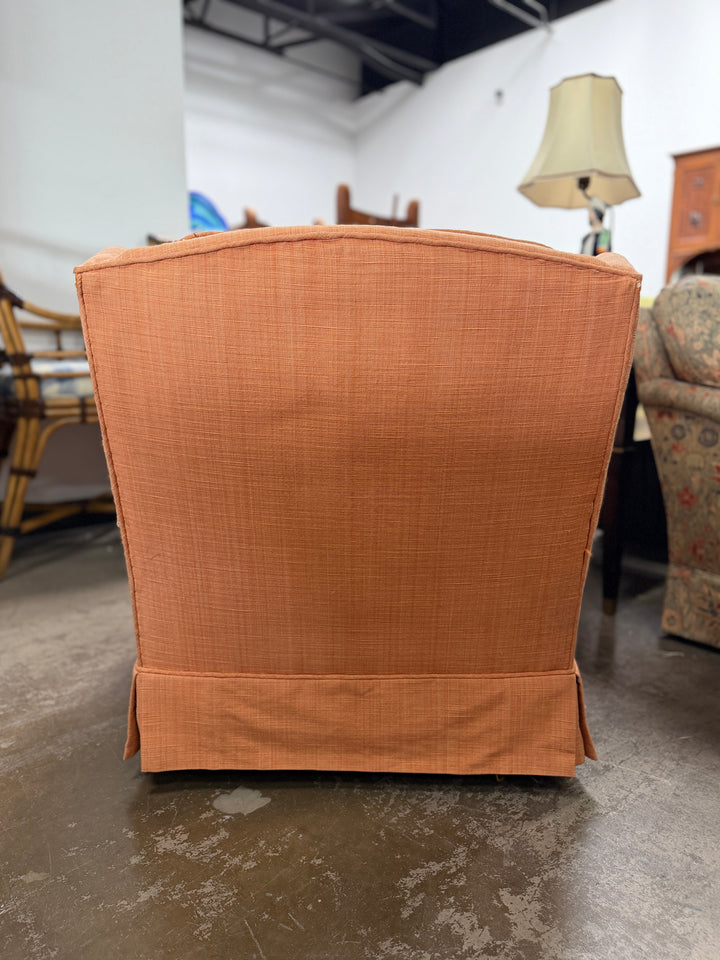 Upholstered Chair - Orange