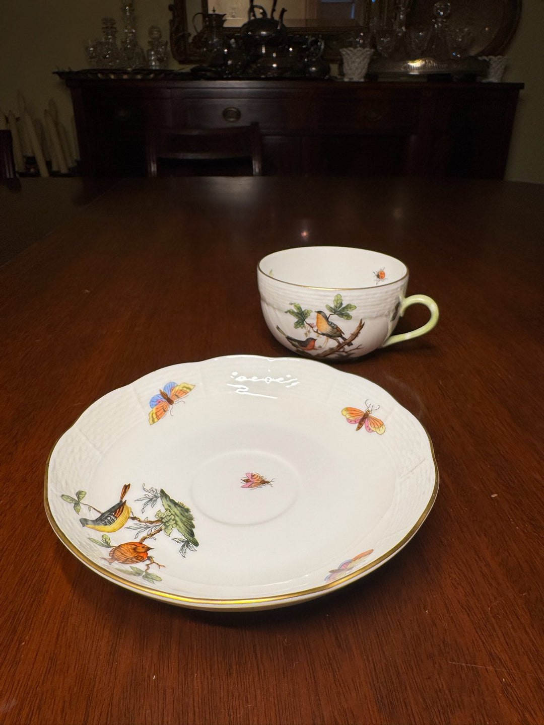 Herend Cup and Saucer (#1726)