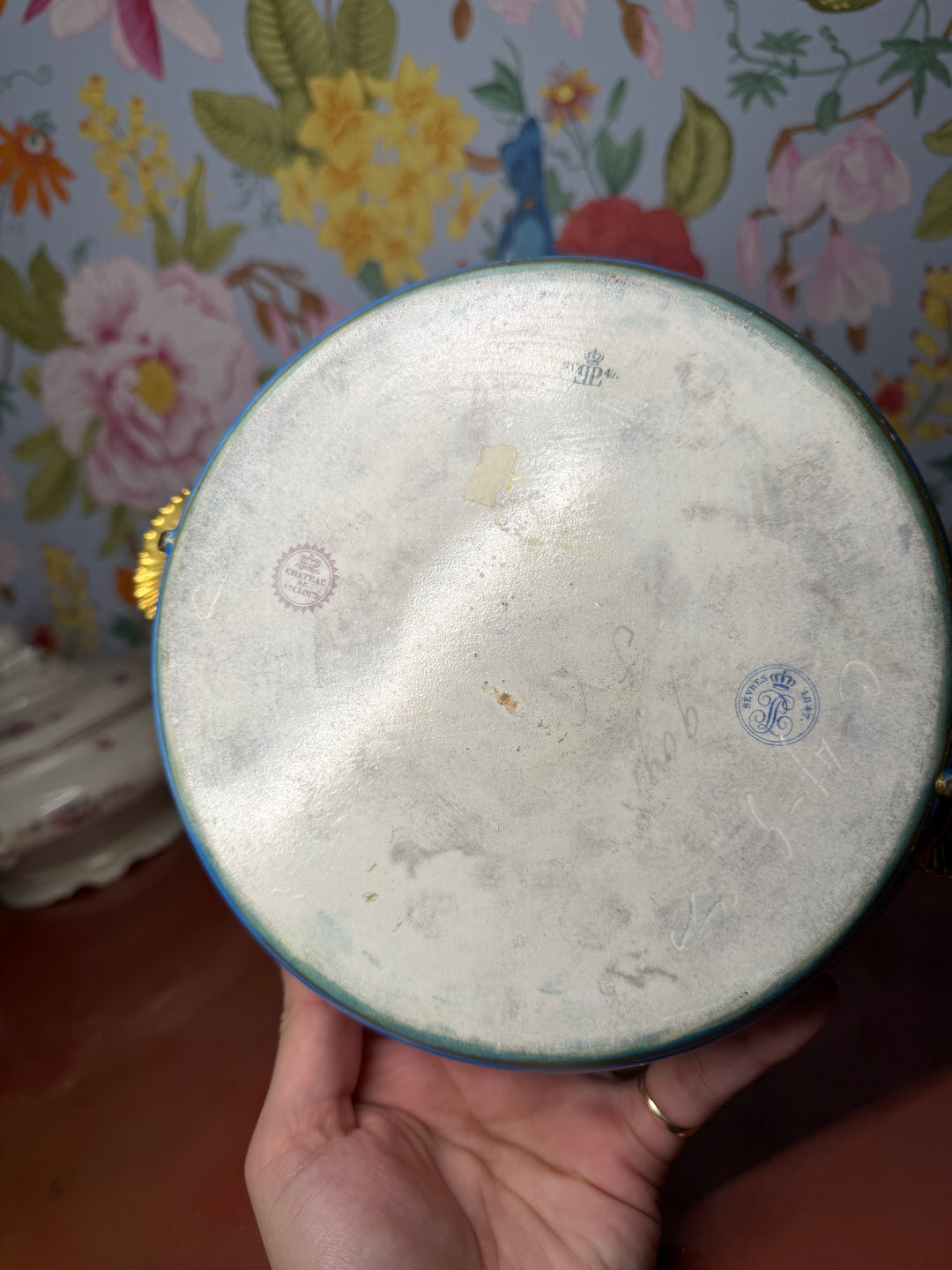 Vintage Porcelain Serving Dish