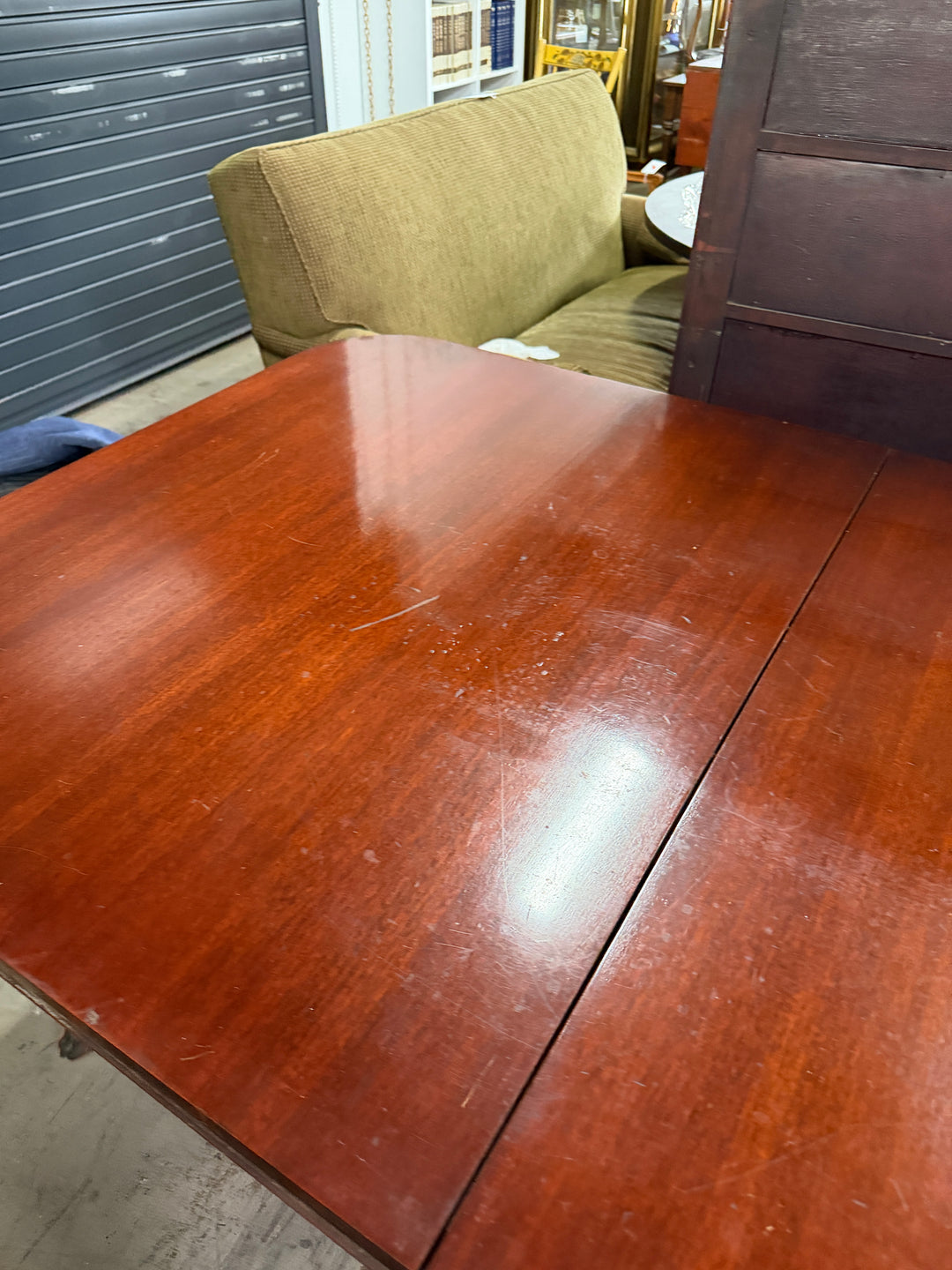 Dining Room Table (Likely Red Mahogany)