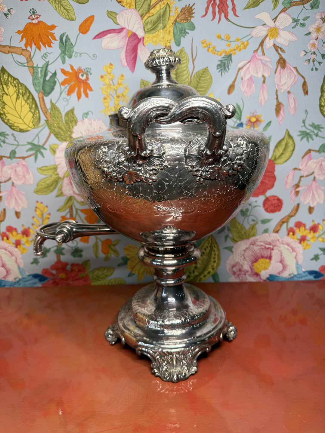 Silver Plated Samovar