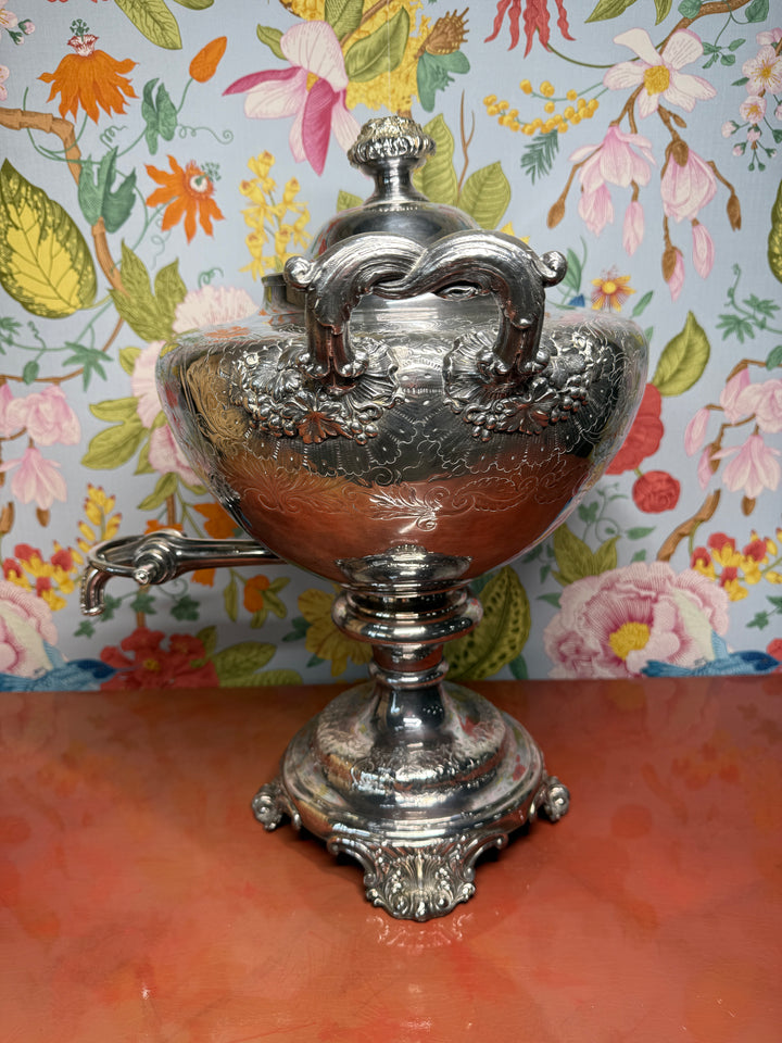 Silver Plated Samovar
