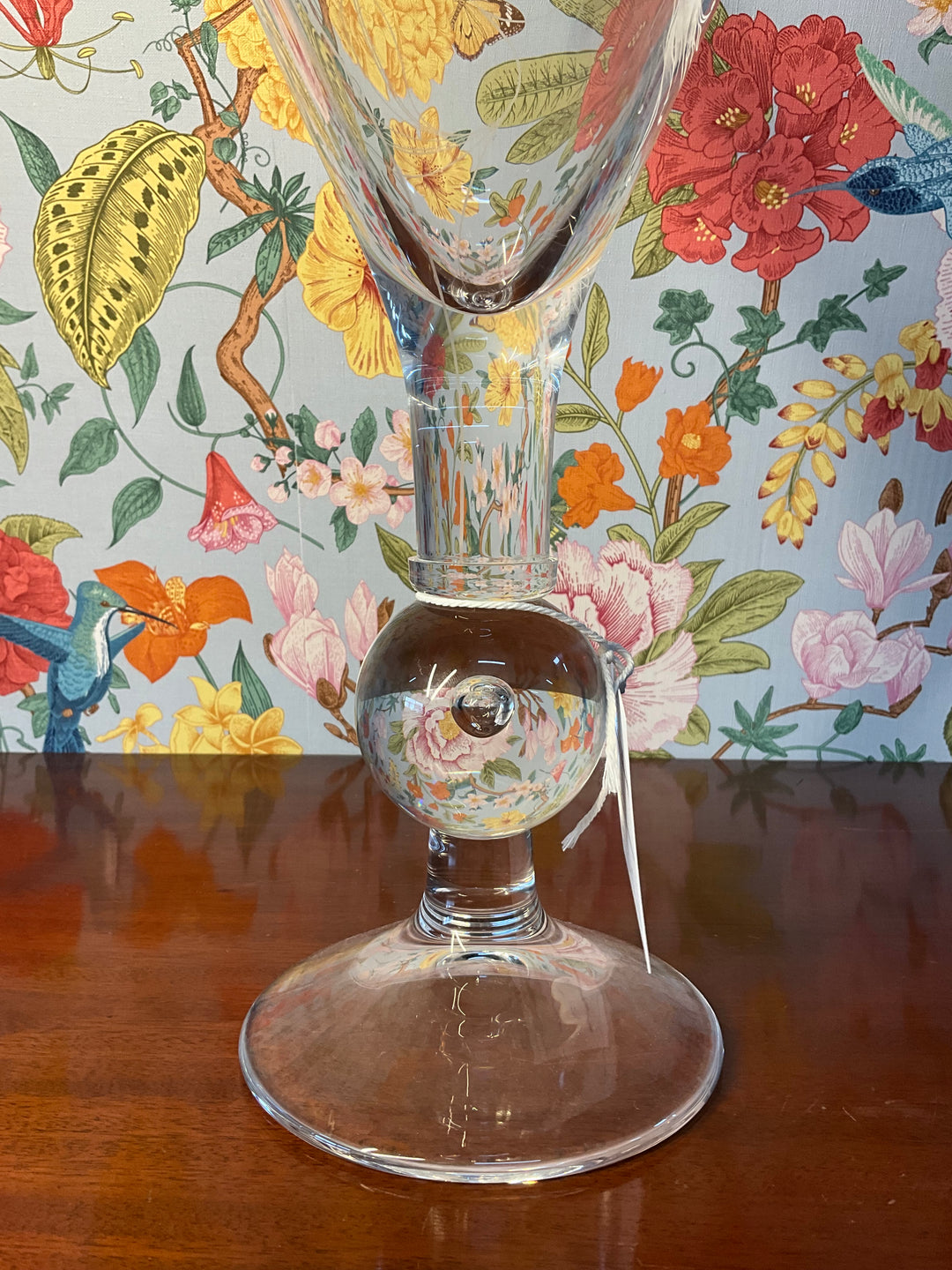 Etched Fairy Vase