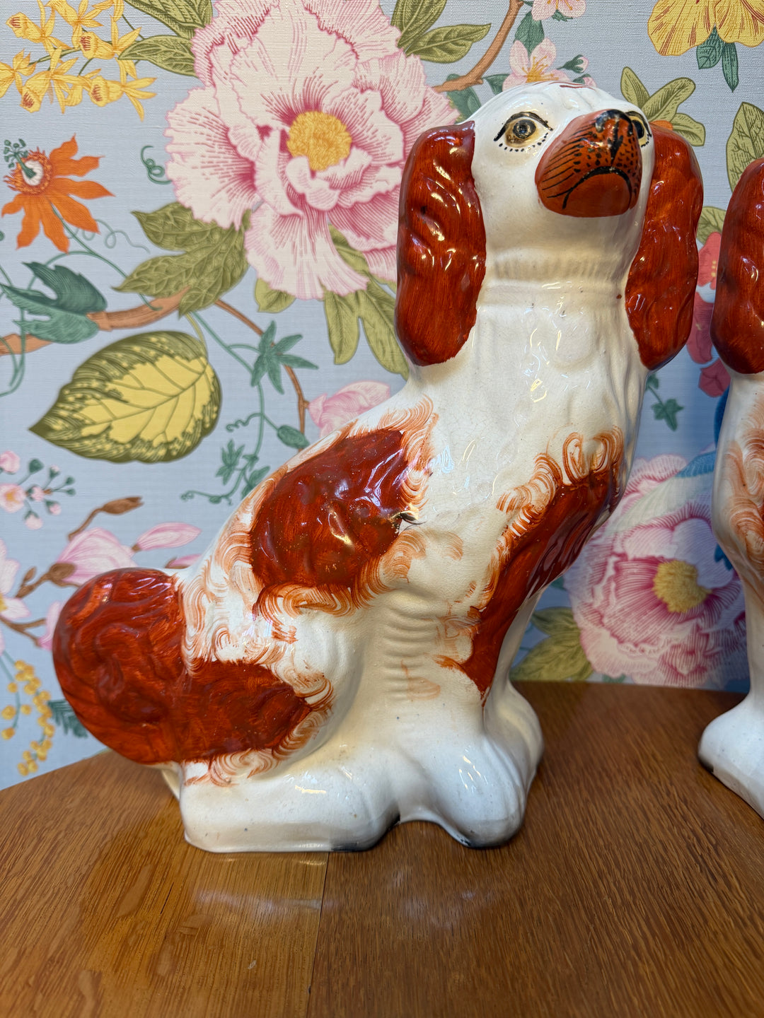 Pair of Antique Staffordshire Dogs