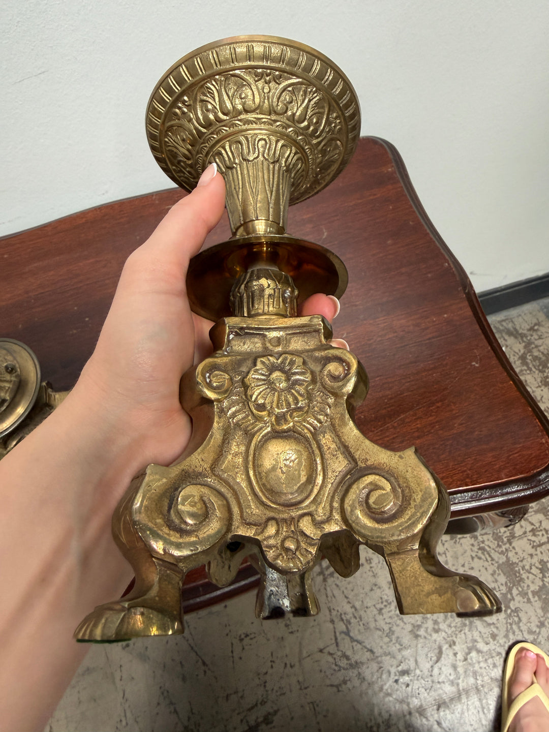Solid Brass Candlesticks