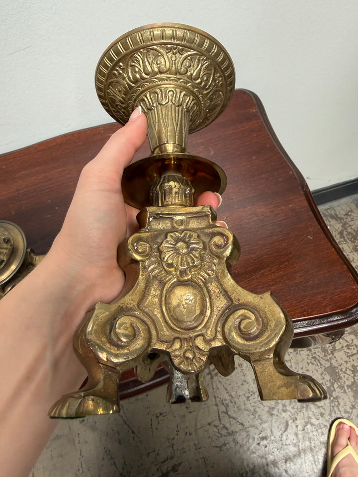 Solid Brass Candlesticks