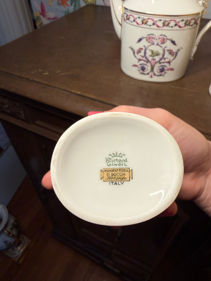 Ginori Tea Set (3 Pieces)