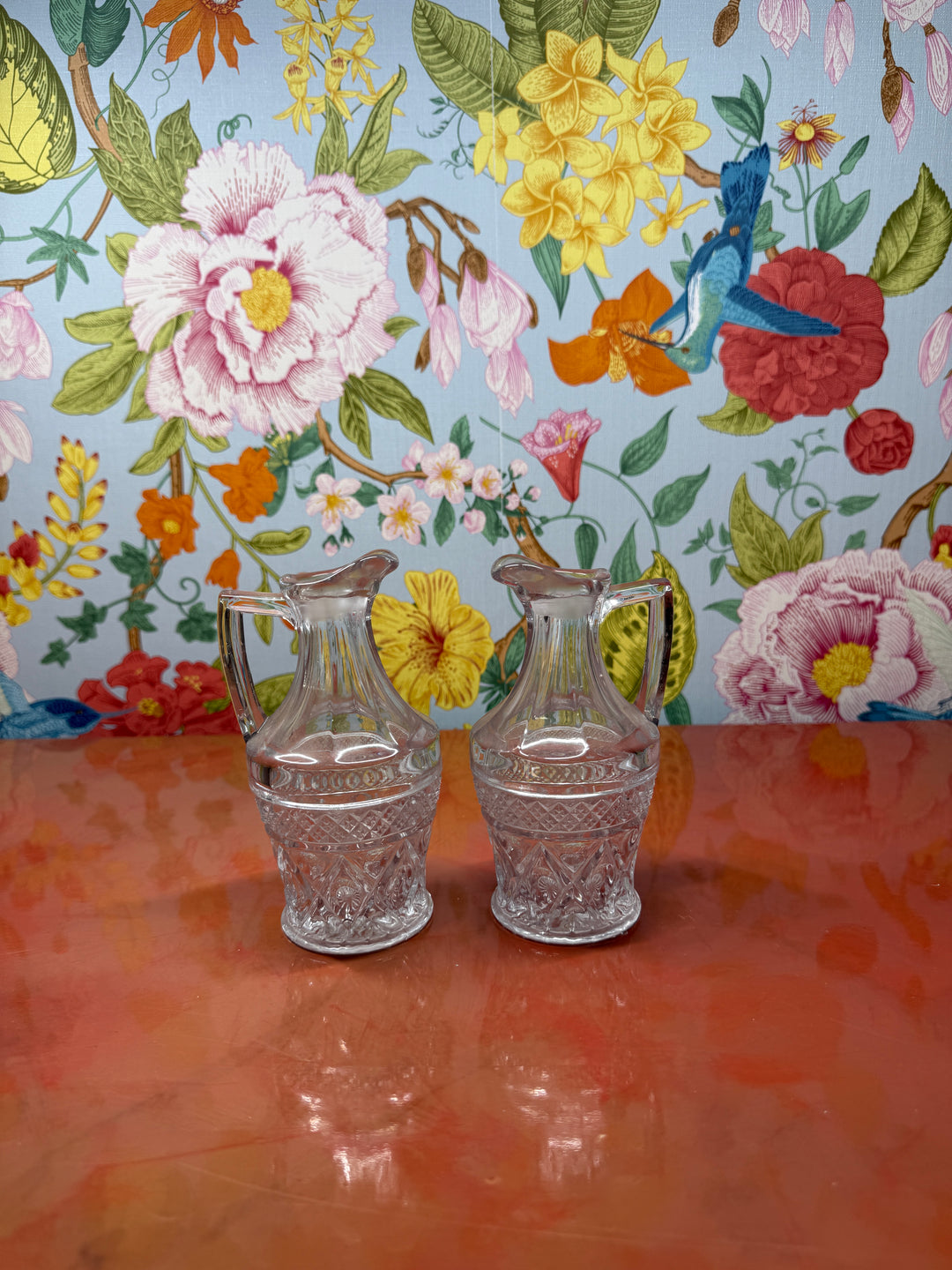 Set of 2 Glass Creamers
