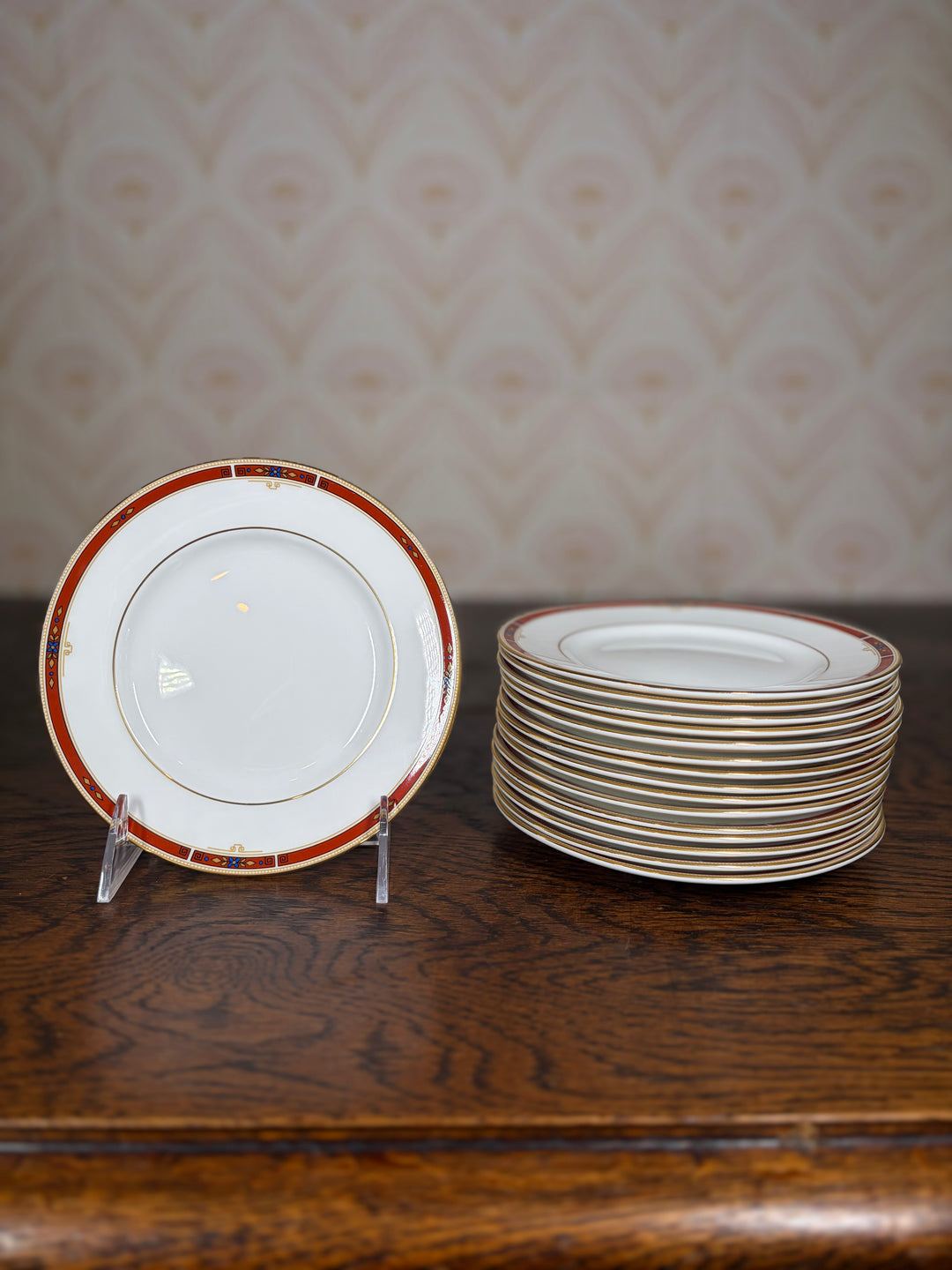 Set of 16 Wedgwood Colorado B&B Plates