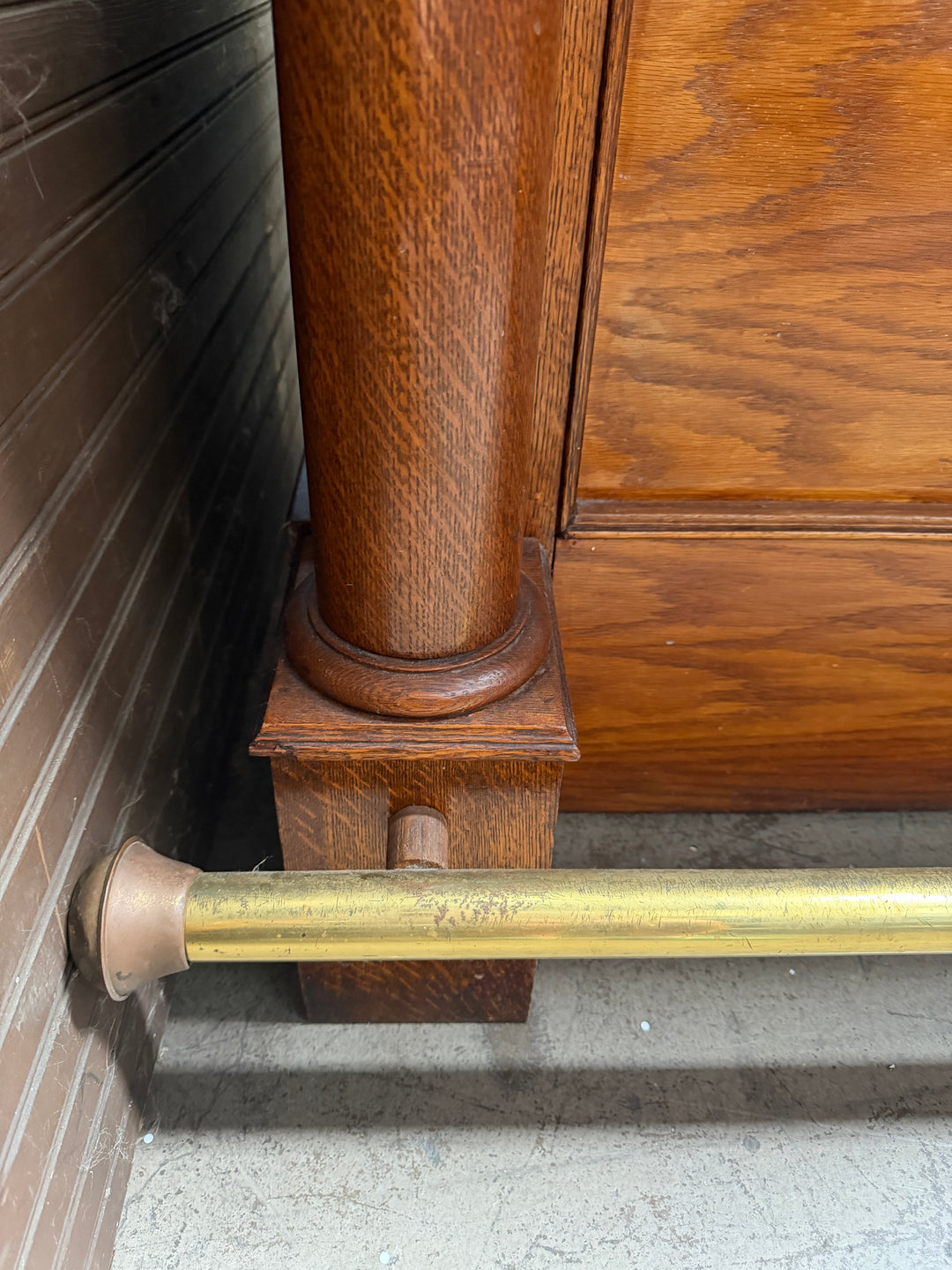 Antique Carved Bar