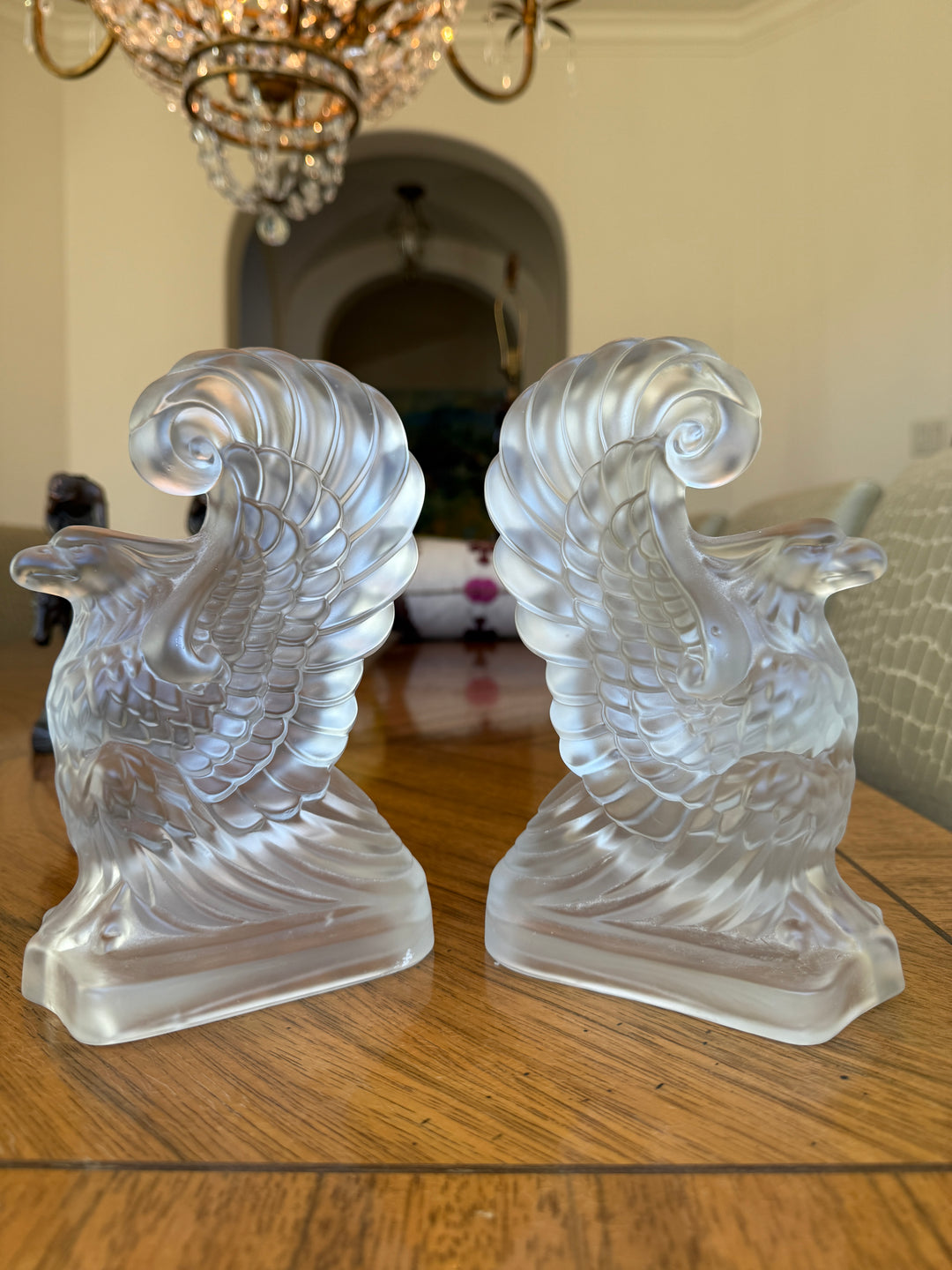 Martinsville Glass Eagles