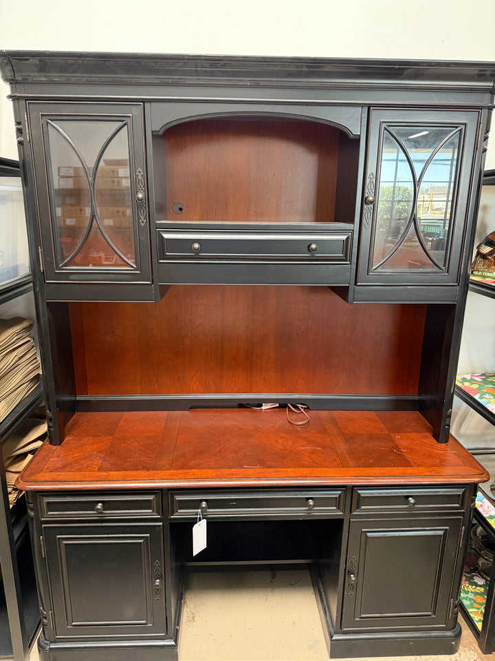 Havertys Wooden Desk and Drawers
