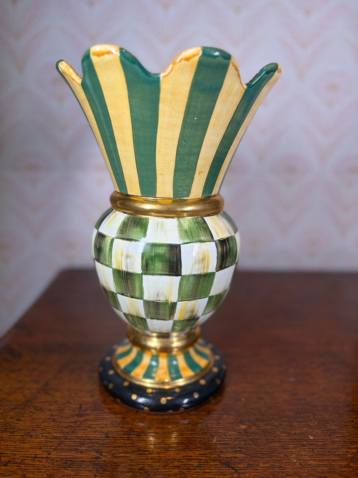Vintage McKenzie Childs Master's Vase