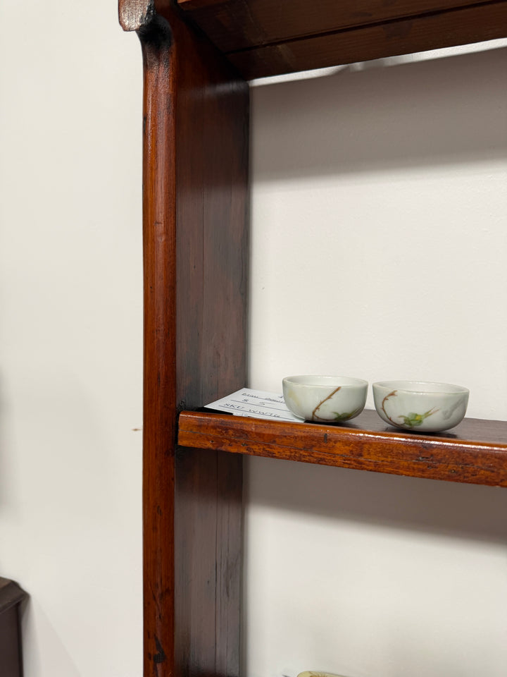 Antique Drop Leaf table with Shelving