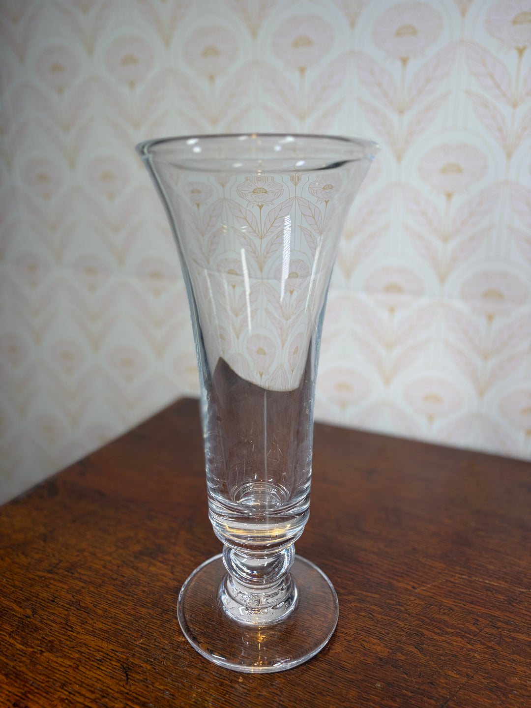 Unmarked Crystal Vase