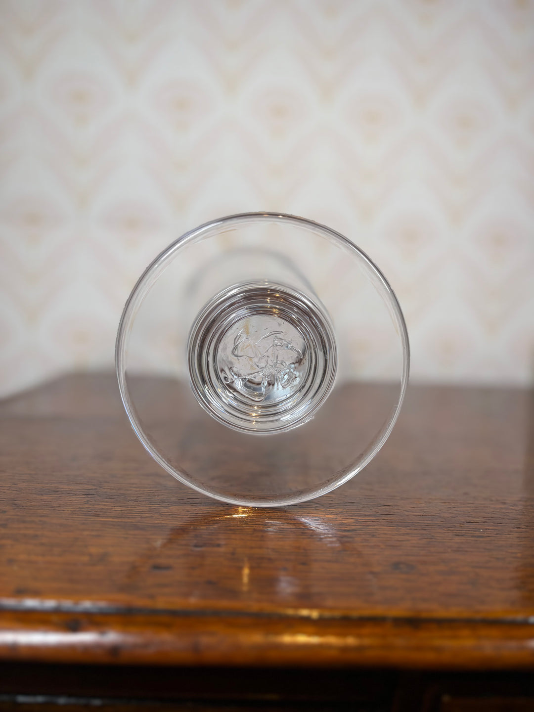 Unmarked Crystal Vase