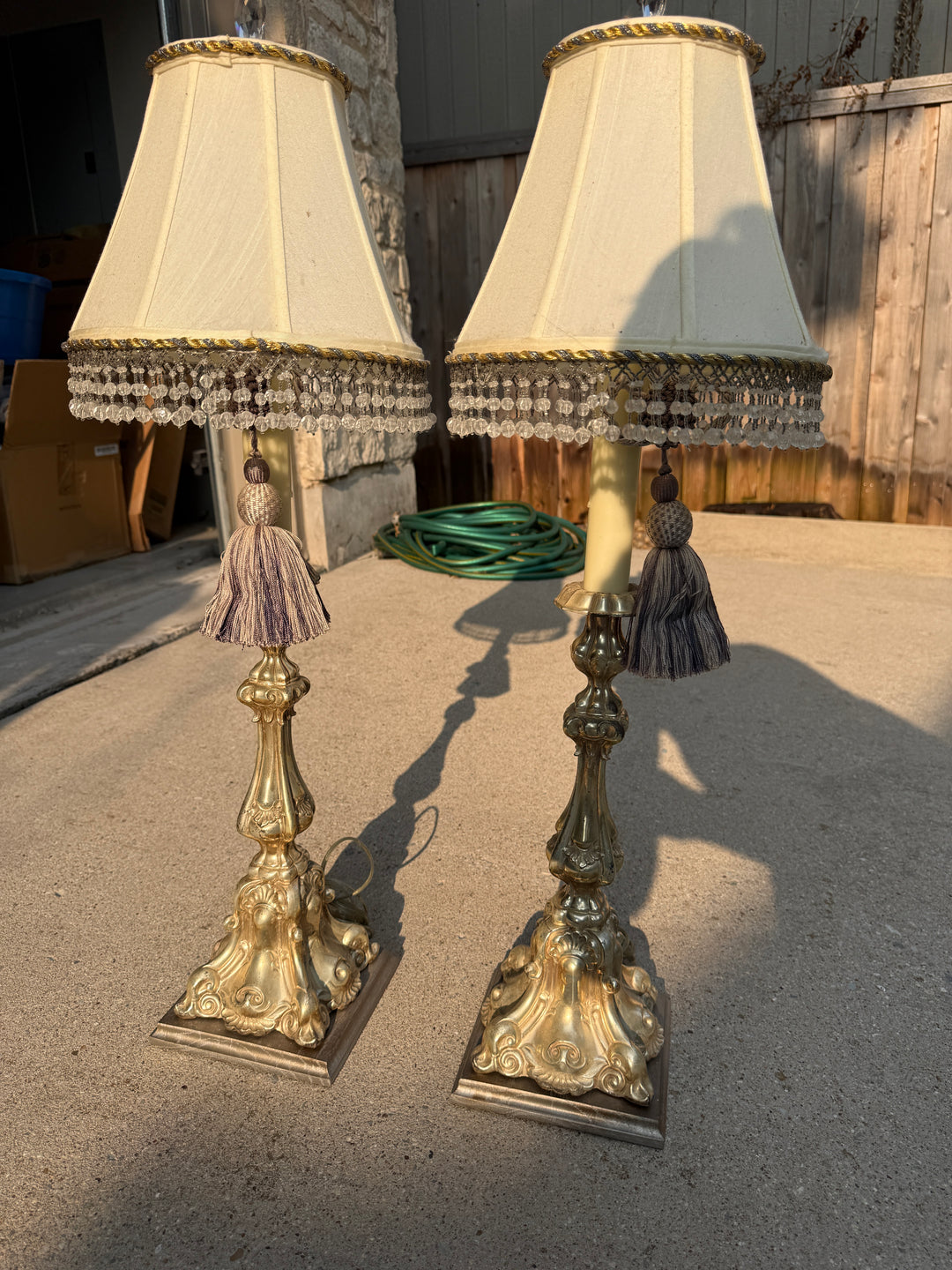 Repurposed Antique Lamps (Online Only Item)