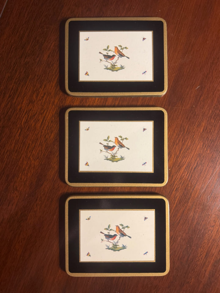 Herend Set of 3 Coasters