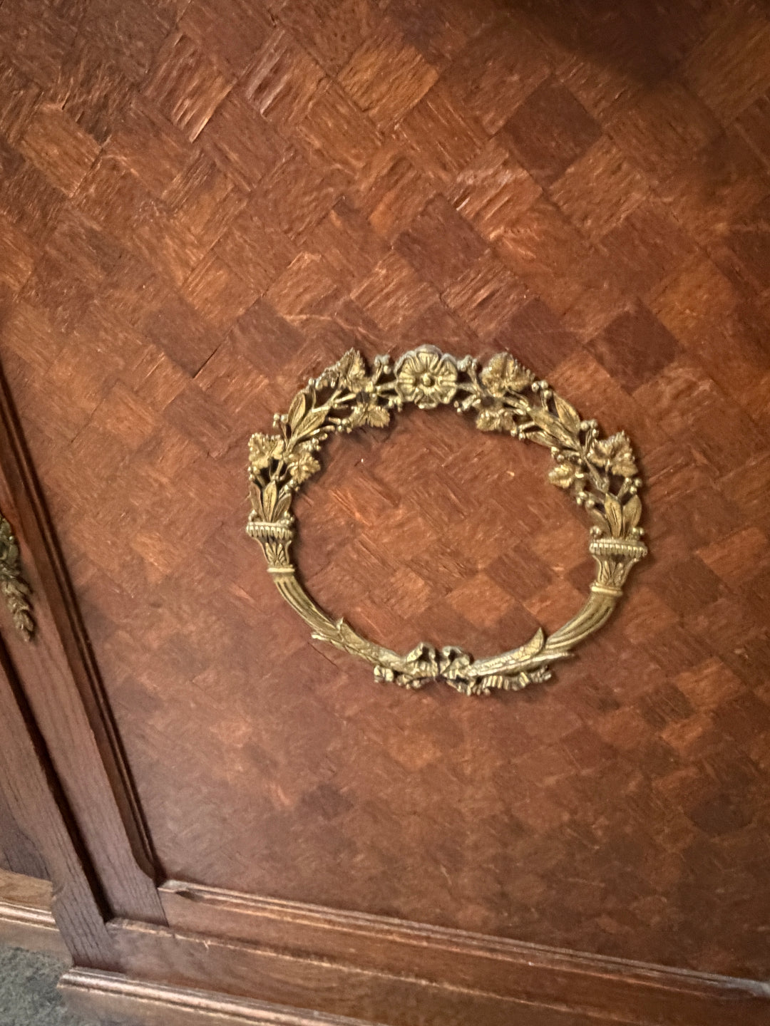Antique Marble Top Buffet/Hutch