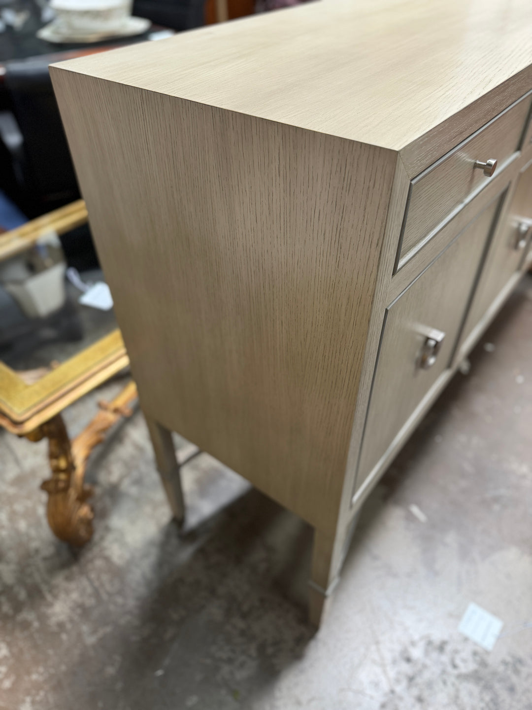 Custom Sideboard with Adjustable Shelves