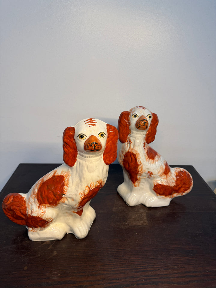 Pair of Antique Staffordshire Dogs