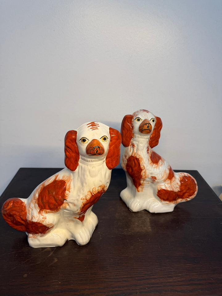 Pair of Antique Staffordshire Dogs