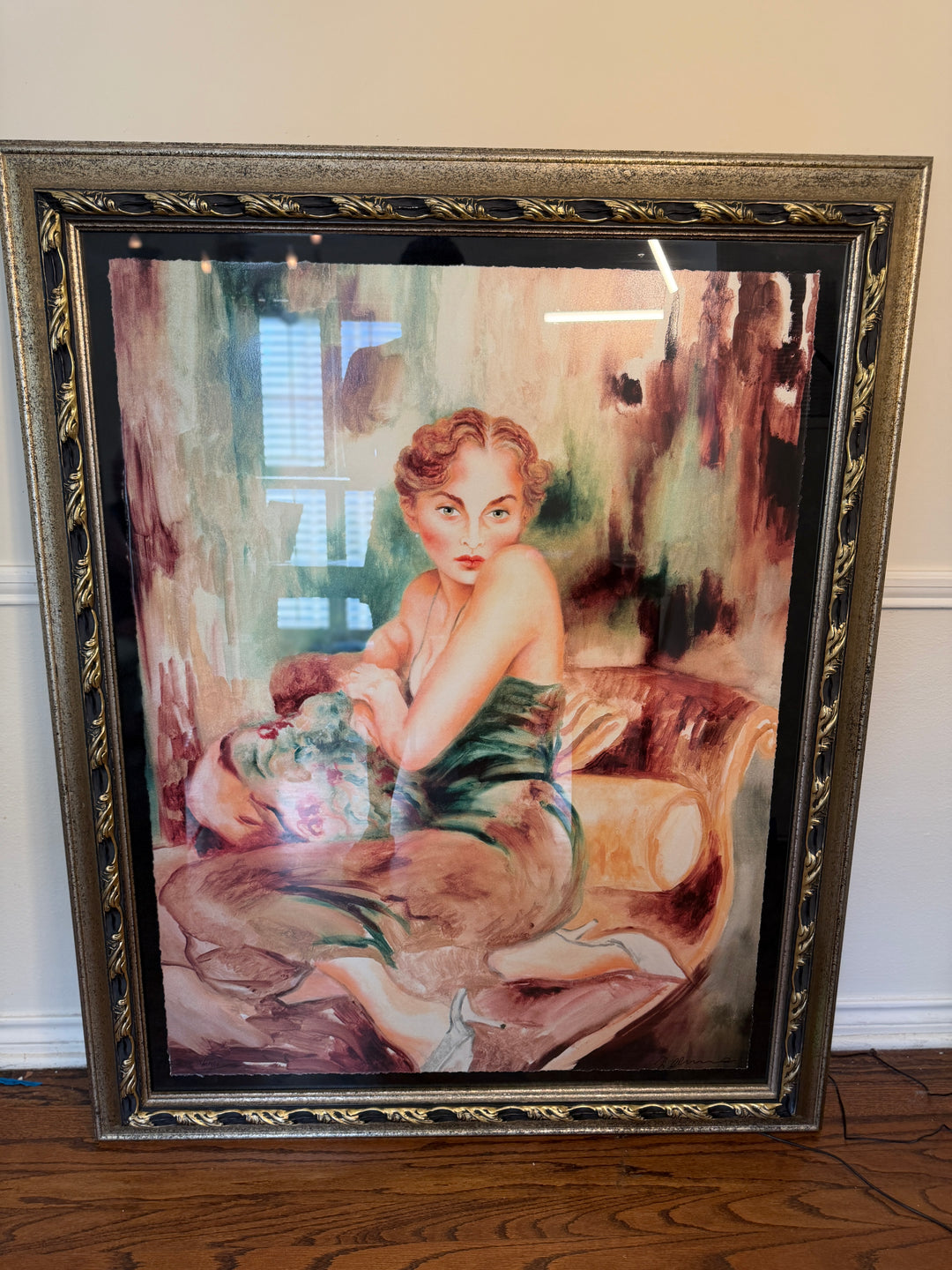 "Odalisque" Original Joanna Zjawinska Serigraph