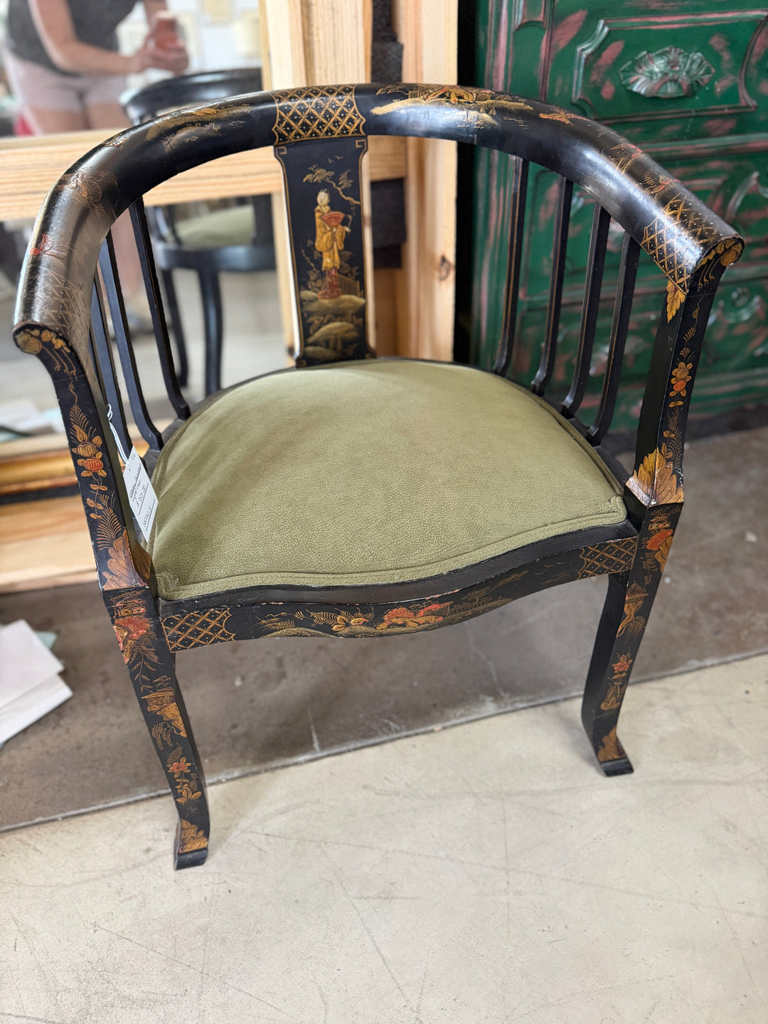 Chinoiserie Lacquer Chair