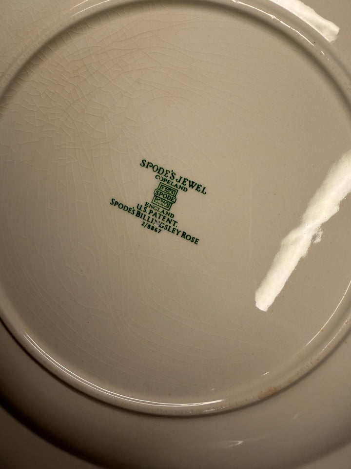 Spode Billingsley Rose Dinner Plates - Set of 11
