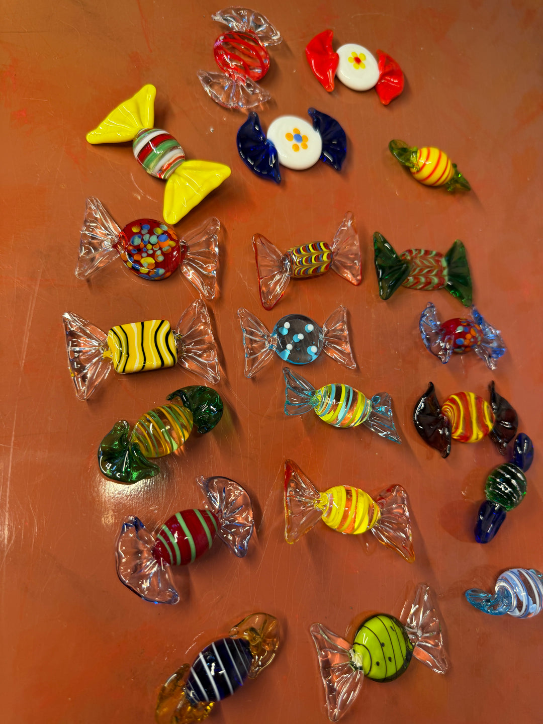 Set of 20 Glass Candies