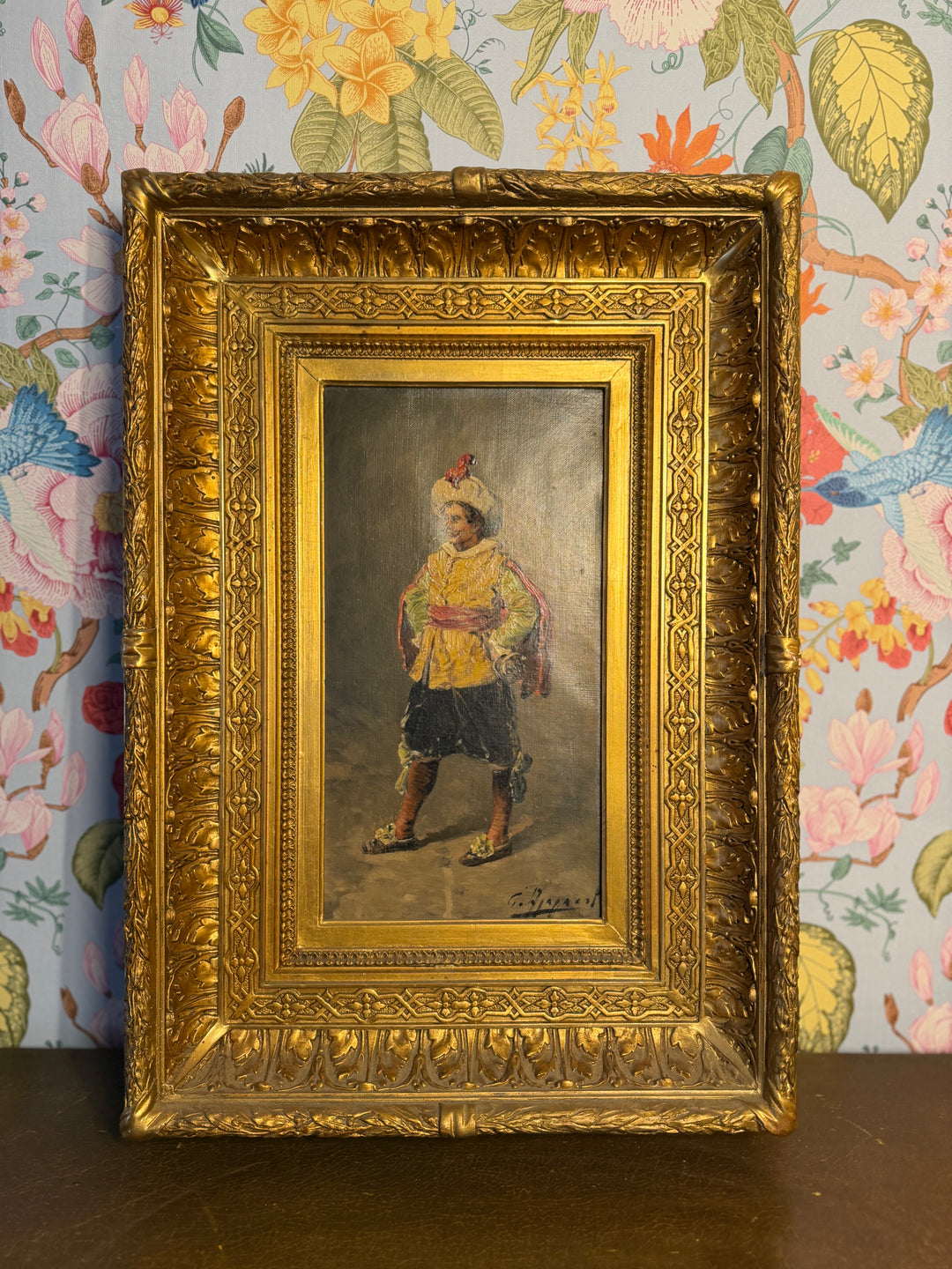 Antique Painted Nobleman (Originally purchased for $2,280)