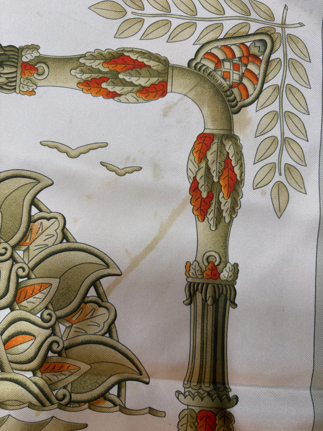 Vintage HERMÈS “Le Matin Neuf” Silk Scarf 90
