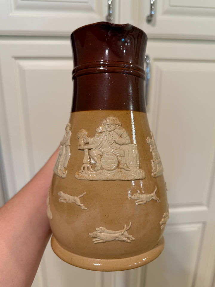 Royal Doulton, Lambeth Pottery Jug (9.5 in)