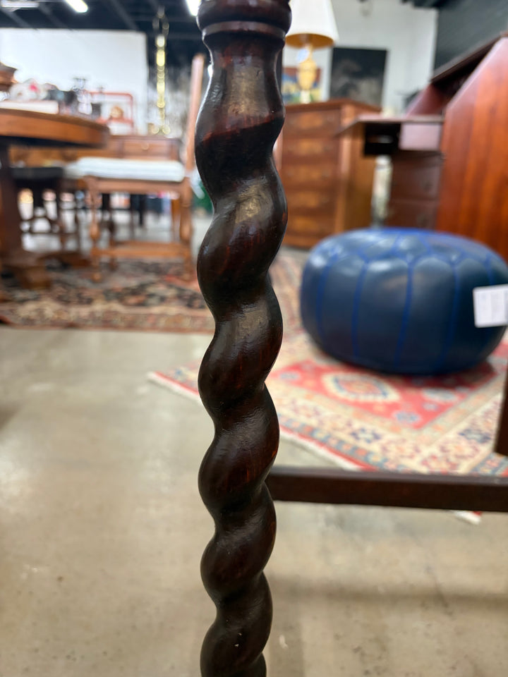 Oak Barley Twist Leg Table